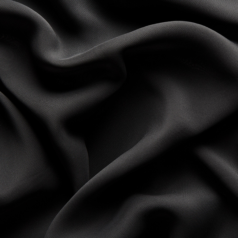 Closeup of a wavy textile fabric