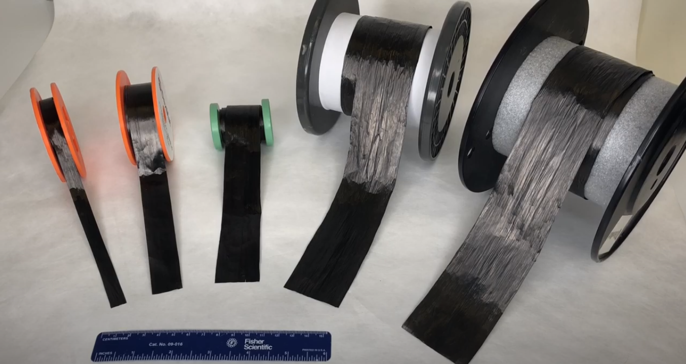 WIDE FORMAT CARBON NANOTUBE TAPE/FILM Dexmat